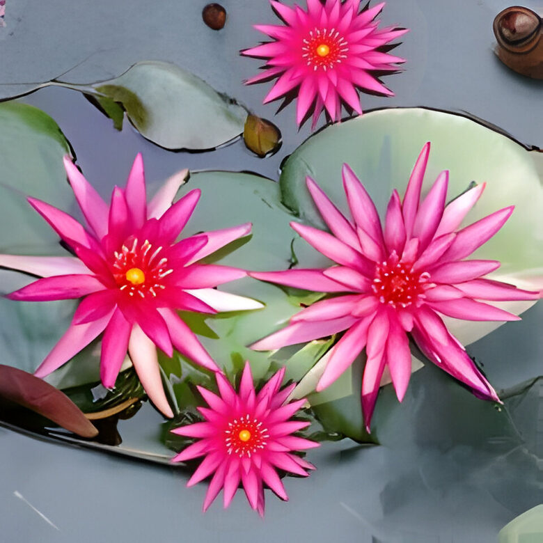 Ūdensroze 'Hidden Violet' (pieejams no jūnija)