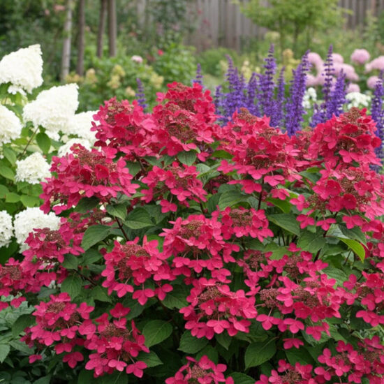 Hortenzija 'Magical Fire' (Piegāde no 20.-22. aprīlim)